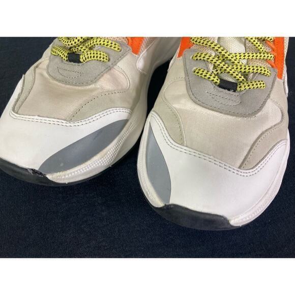 Zara Unisex Chunky Sneakers Breathable Mesh Cushioned Lace Up Multicolor EU 42 - Picture 10 of 13